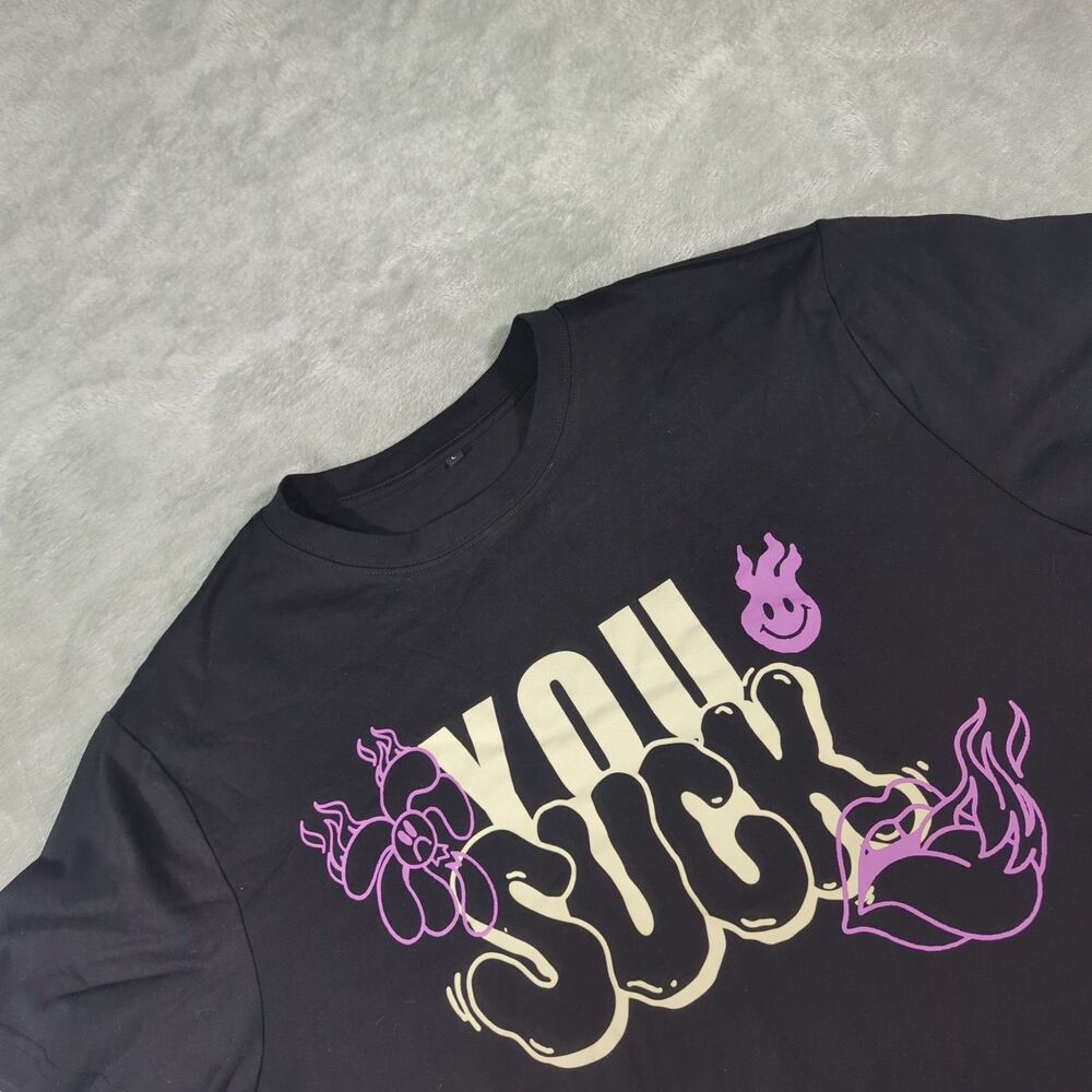 PaymoneyWubby 1/1 Factory Sample You Suck Shirt Large Warren James Spencers PMW
